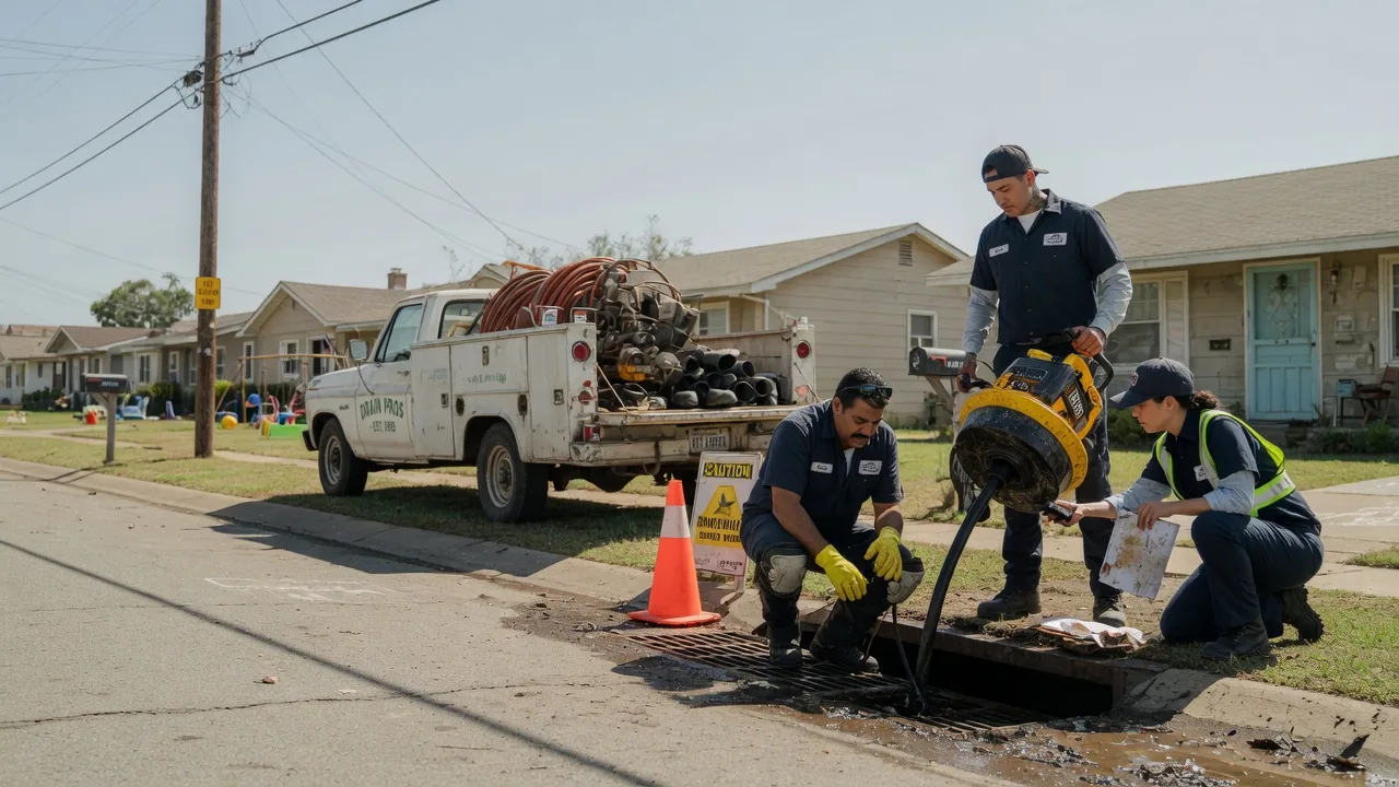 Drain Cleaning in Fluvanna, TX near me